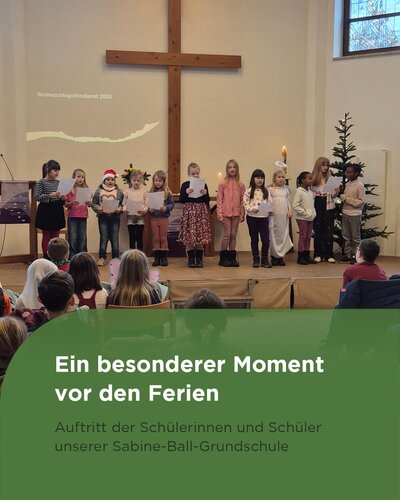 Bei besonderen Gelegenheiten bekommen unsere Schülerinnen und Schüler die Möglichkeit, ihr Erlerntes zu präsentieren und...