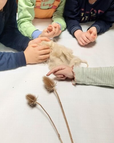  Die 3a unserer Elisabeth-Abegg-Grundschule hat einen sehr interessanten Ausflug in die August-Heyn-Gartenarbeitsschule...