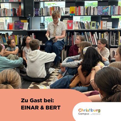 📚✨ Besuch in der Theaterbuchhandlung „Einar & Bert“!

Die beiden 5. Klassen unserer Elisabeth-Abegg-Grundschule durften...